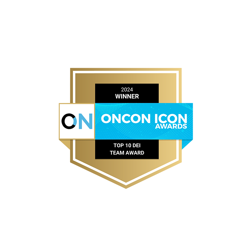 Oncon Icon Awards Top 10 DEI Team award